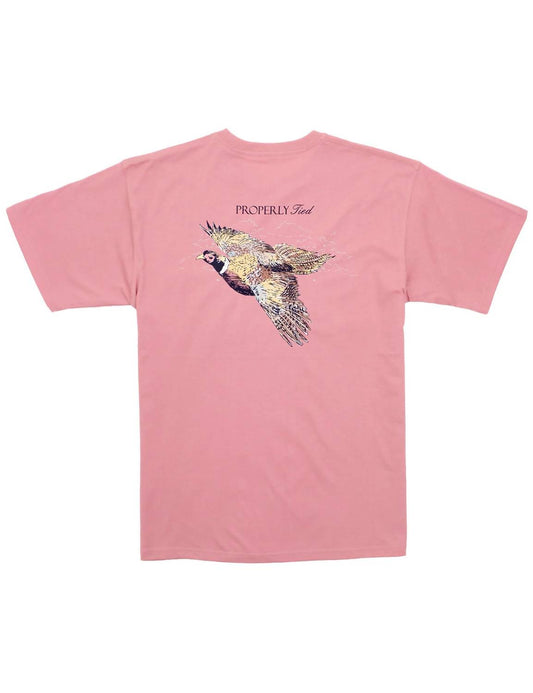 Properly Tied - Boy's Pheasant Hunt Short Sleeve Tee