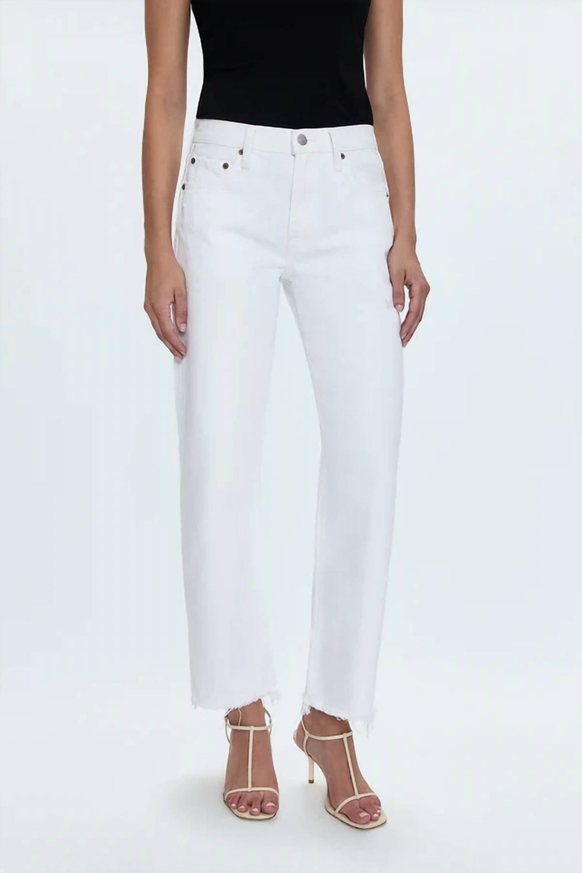 Pistola - Lexi Bowed Straight Jeans