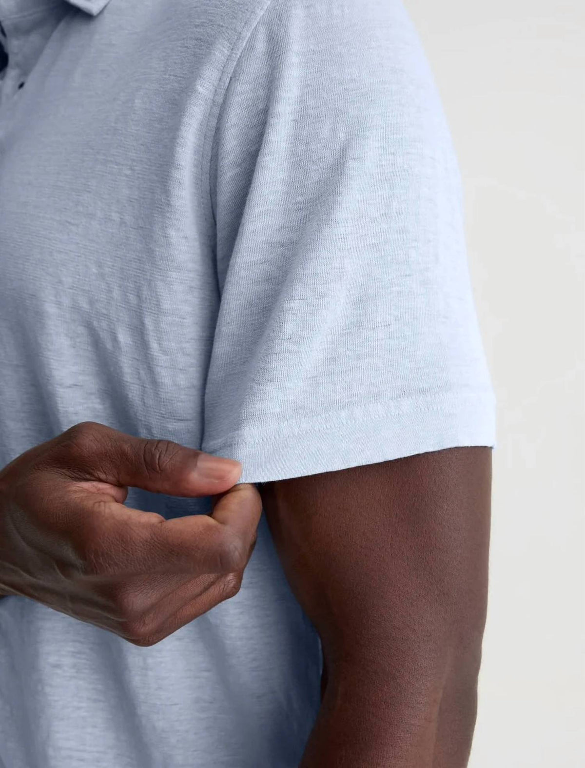 Ag Jeans - Bryce Classic Linen Short Sleeve Polo