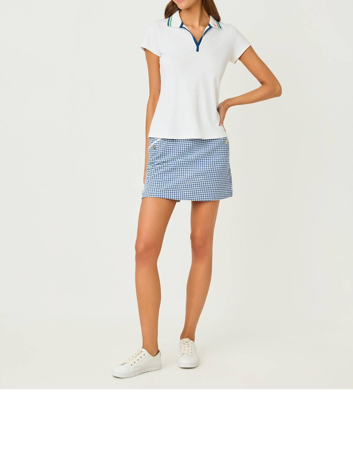 Lilly Pulitzer - Upf50+ Frida Short Sleeve Polo Shirt