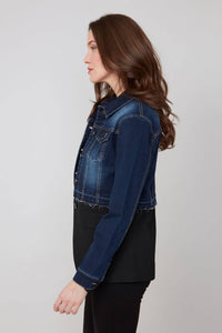 Renuar - Mixed Media Blazer