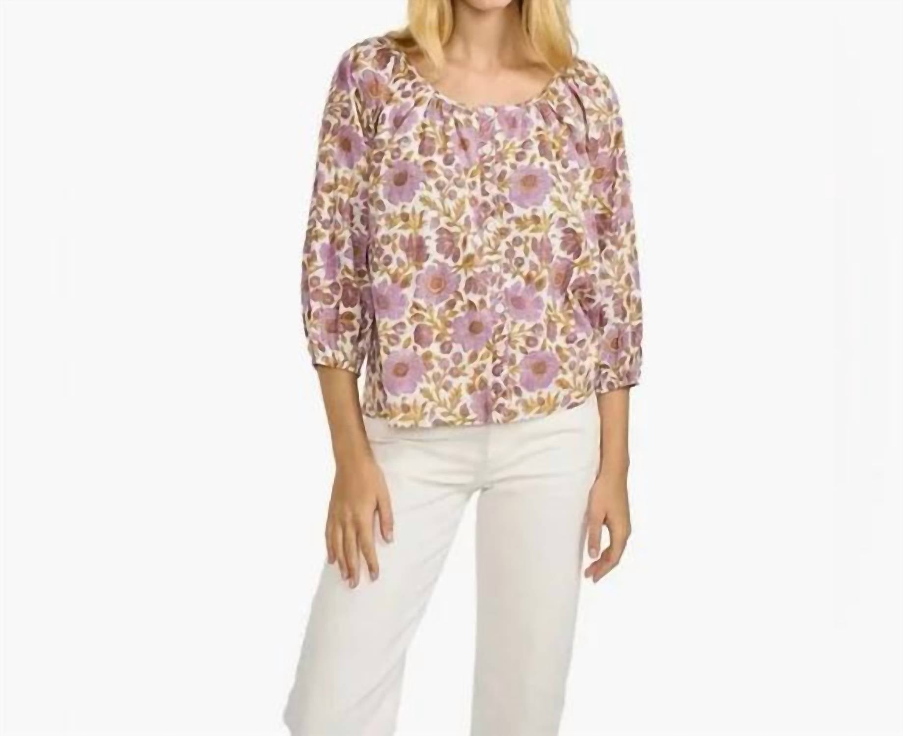 Marea - Sophie Floral Blouse Top