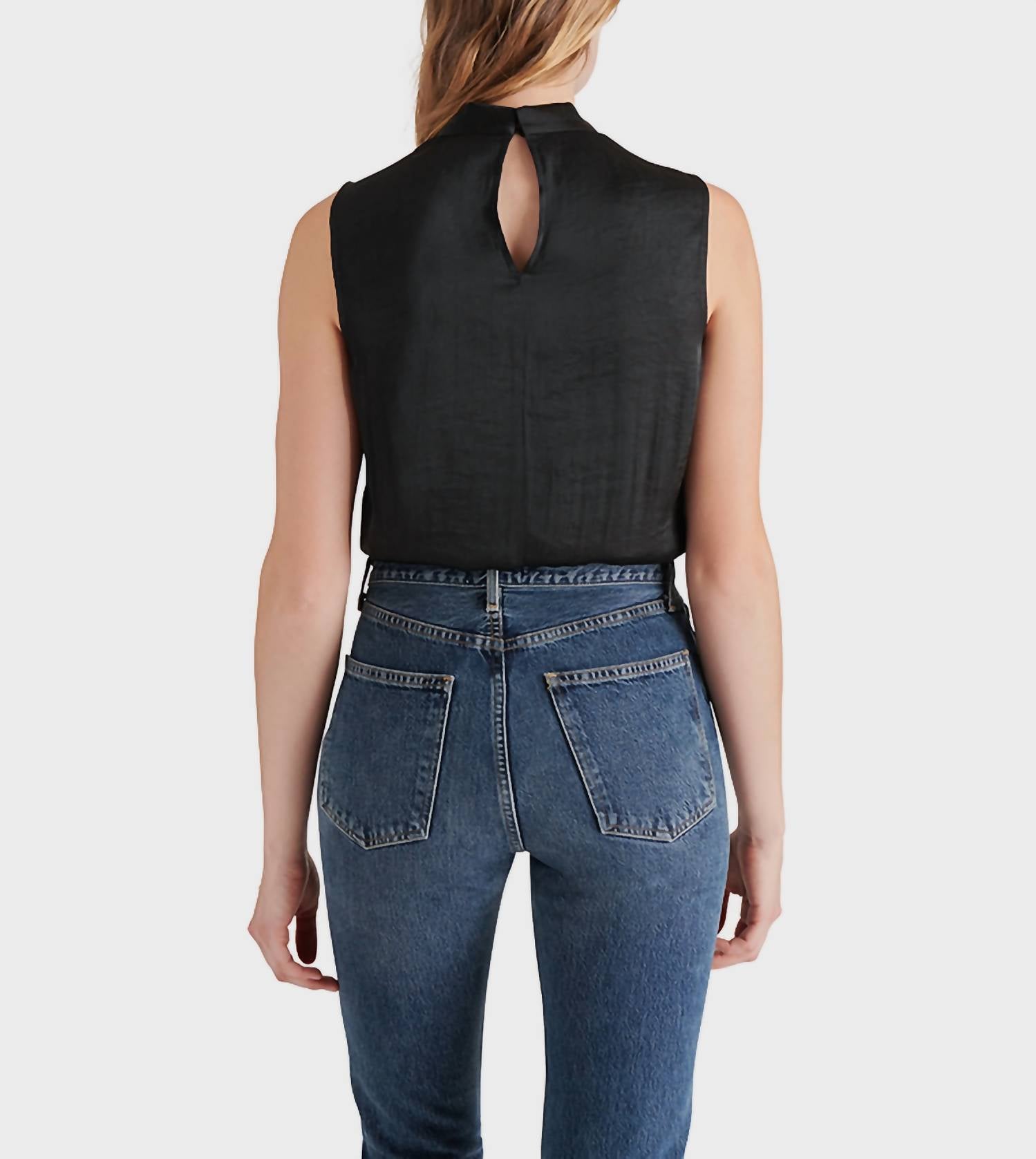 STEVE MADDEN Jayde Sleeveless Top - women's blouse - alternate view