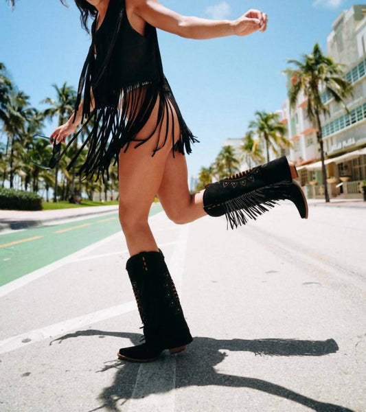 Saints & Hearts - Falling Fringe Vest