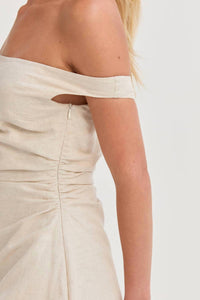 Crescent - The Newport Linen Mini Dress