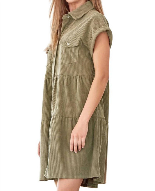 Andree By Unit - Missing Home Corduroy Dress