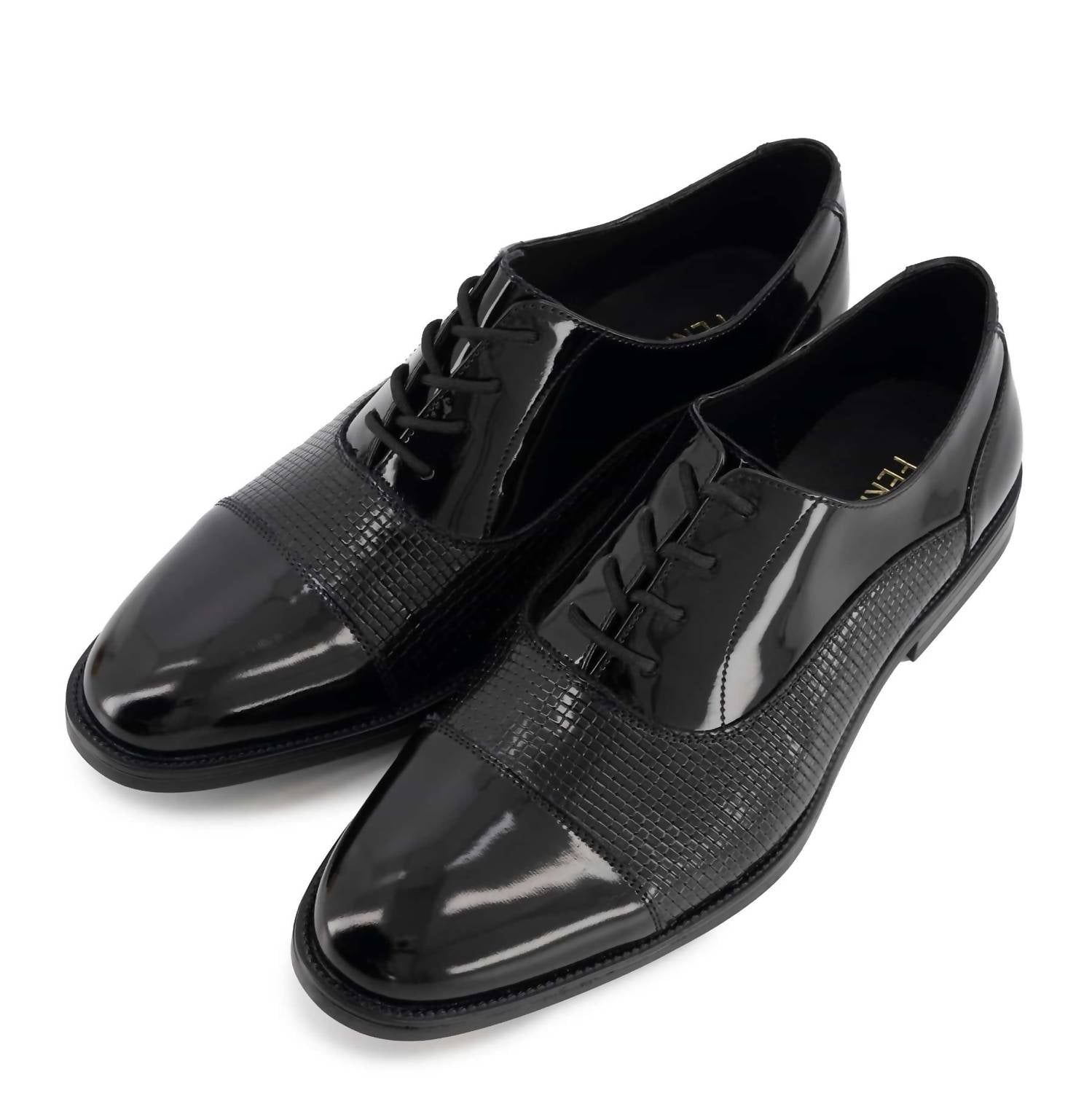Ferrato - Men's Laces Closure Flat Shoes
