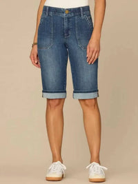 Democracy - Cuffed Bermuda Shorts