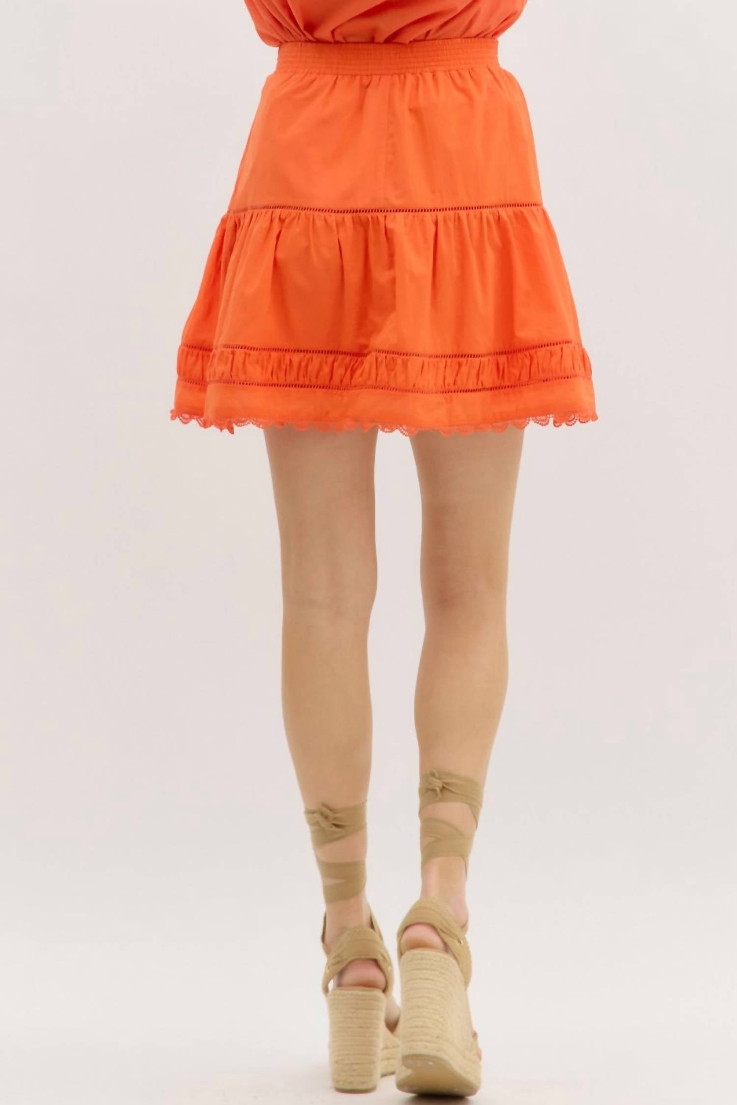 Entro - Ruffle Skirt