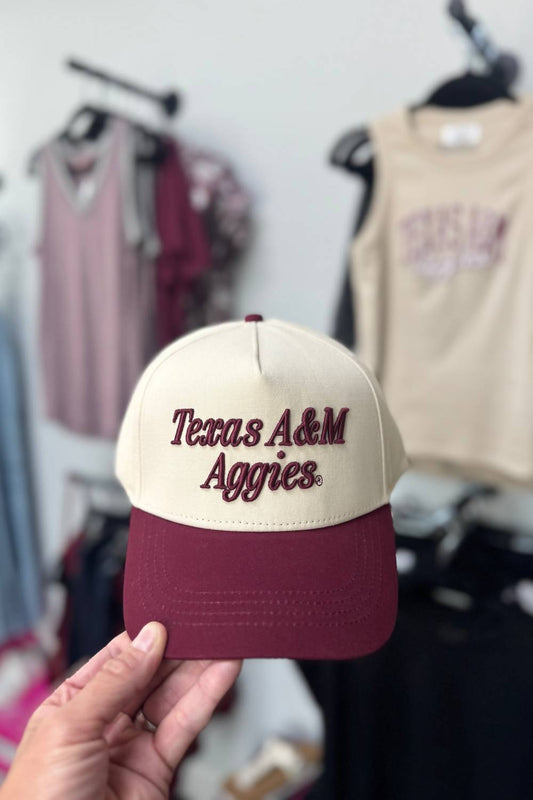 Gameday Social - Women's Texas A&m Luxe Hat