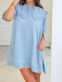 Mable - Maya Denim Mini Dress