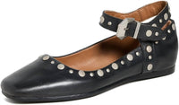 Free People Women's Mystic Mary Jane Flat in black 1 - women's flats