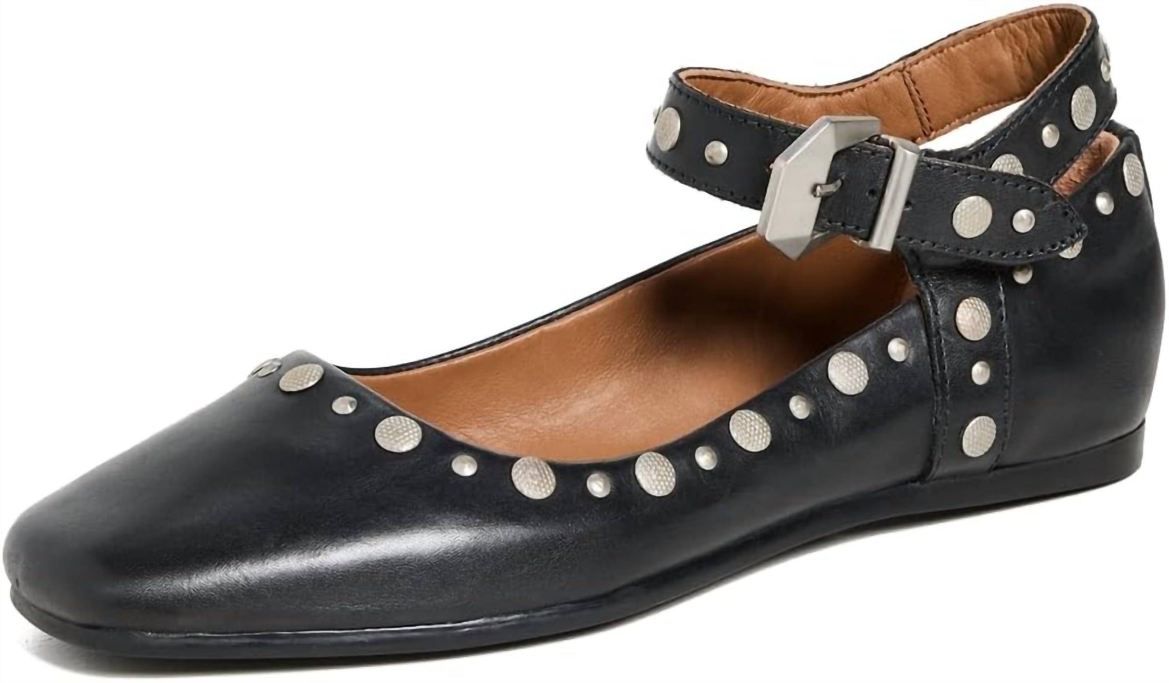 Free People Women's Mystic Mary Jane Flat in black 1 - women's flats