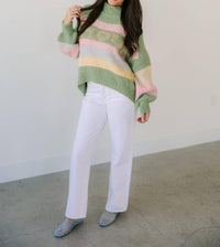 Scandal Italy - Amaranth High Neck Sweater