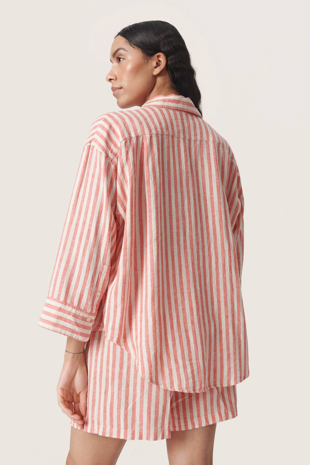 Soaked In Luxury - Belira Striped Casual Fit Shirt