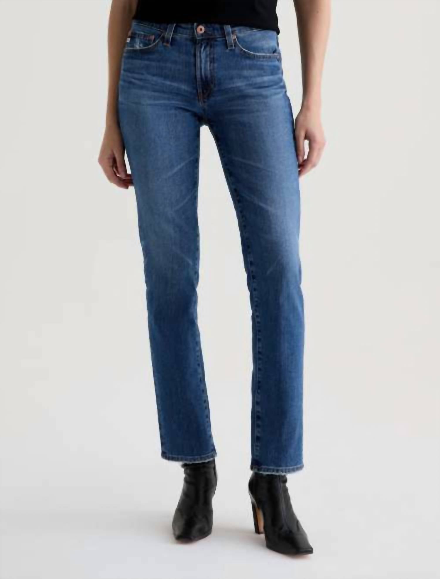 AG Jeans Sandra Low-rise Straight Jean in 15 years prague - women's jeans