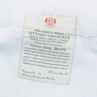 Luigi Borrelli Napoli - Men's Slim-fit Denim Chinos