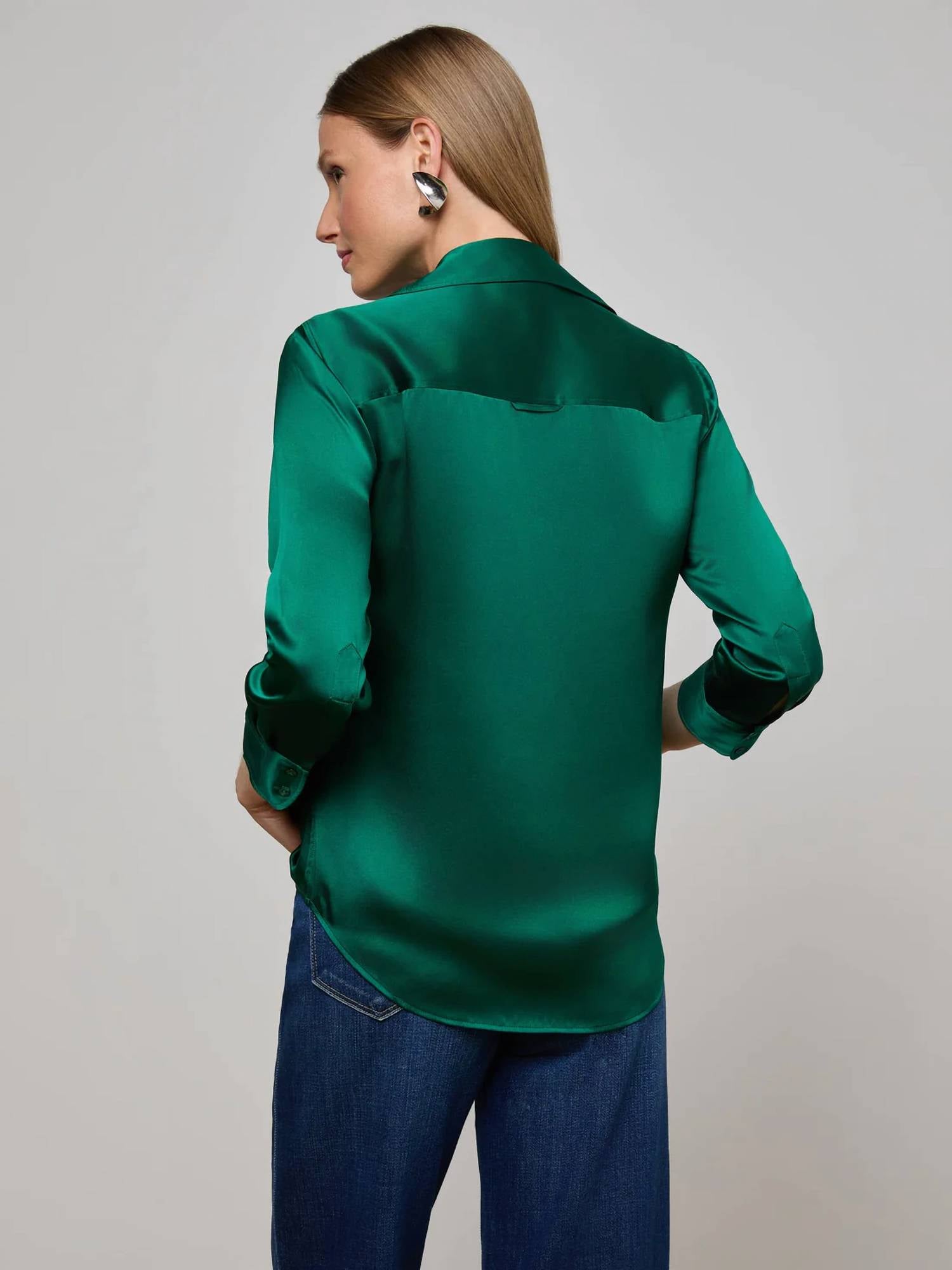 L'Agence - Dani 3/4 Sleeve Blouse