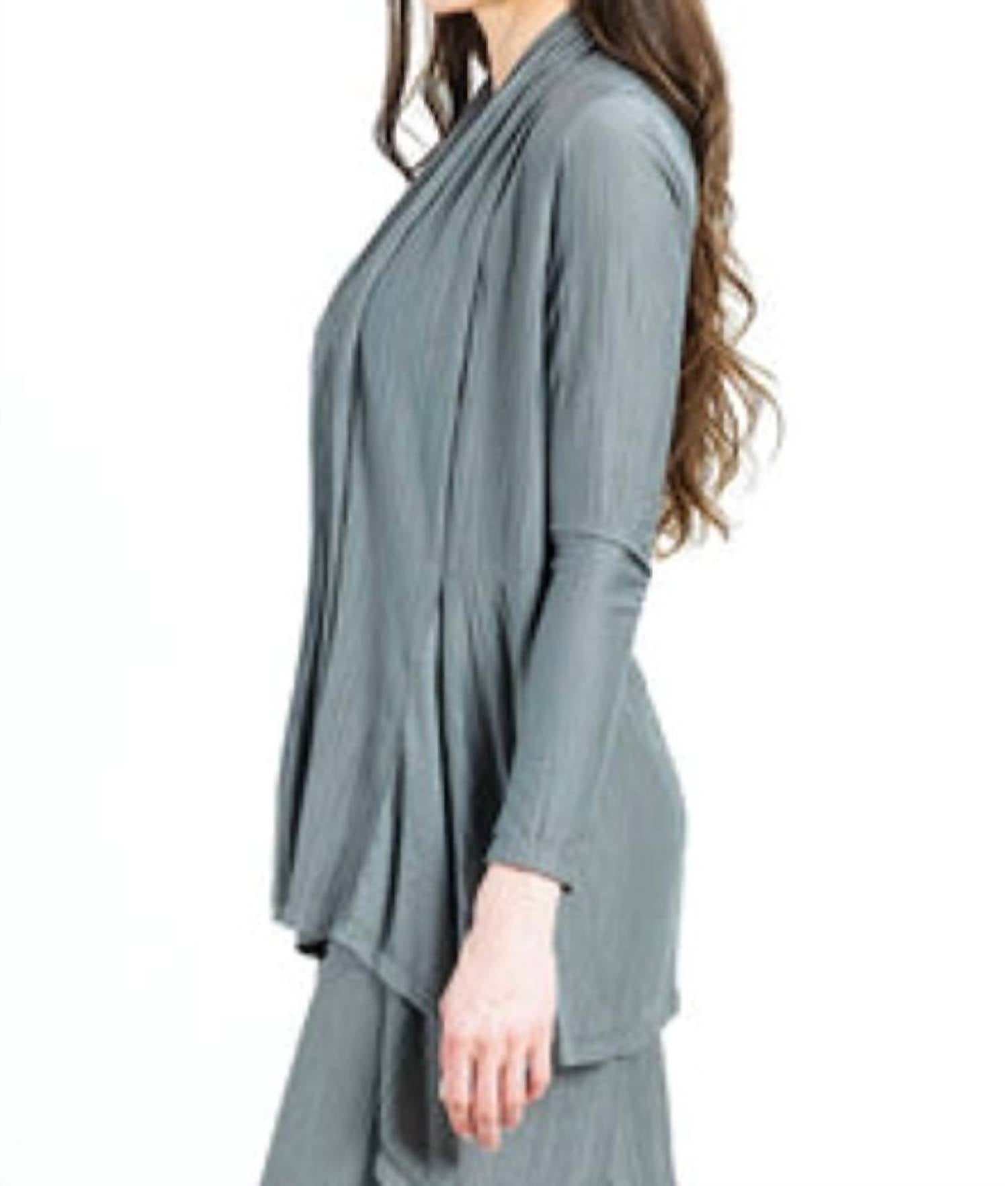 Clara Sunwoo - Soft Pleat Knit - Cardigan & Tank Twinset