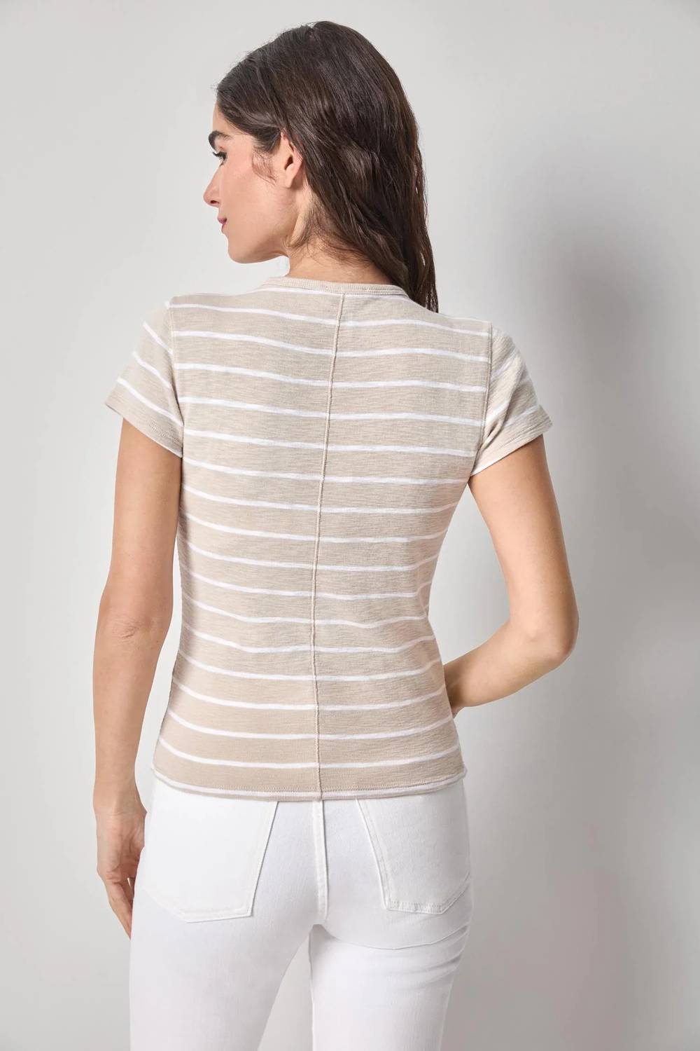 Lilla P - Striped Short Sleeve Tee