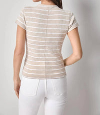 Lilla P - Striped Short Sleeve Tee