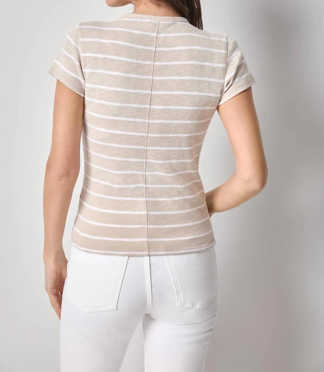 Lilla P - Striped Short Sleeve Tee