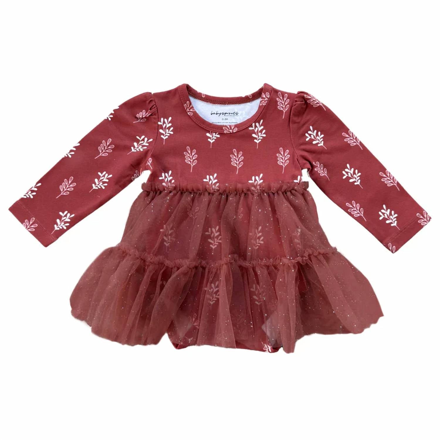 Babysprouts - Kid's Holly Tulle Bodysuit Dress