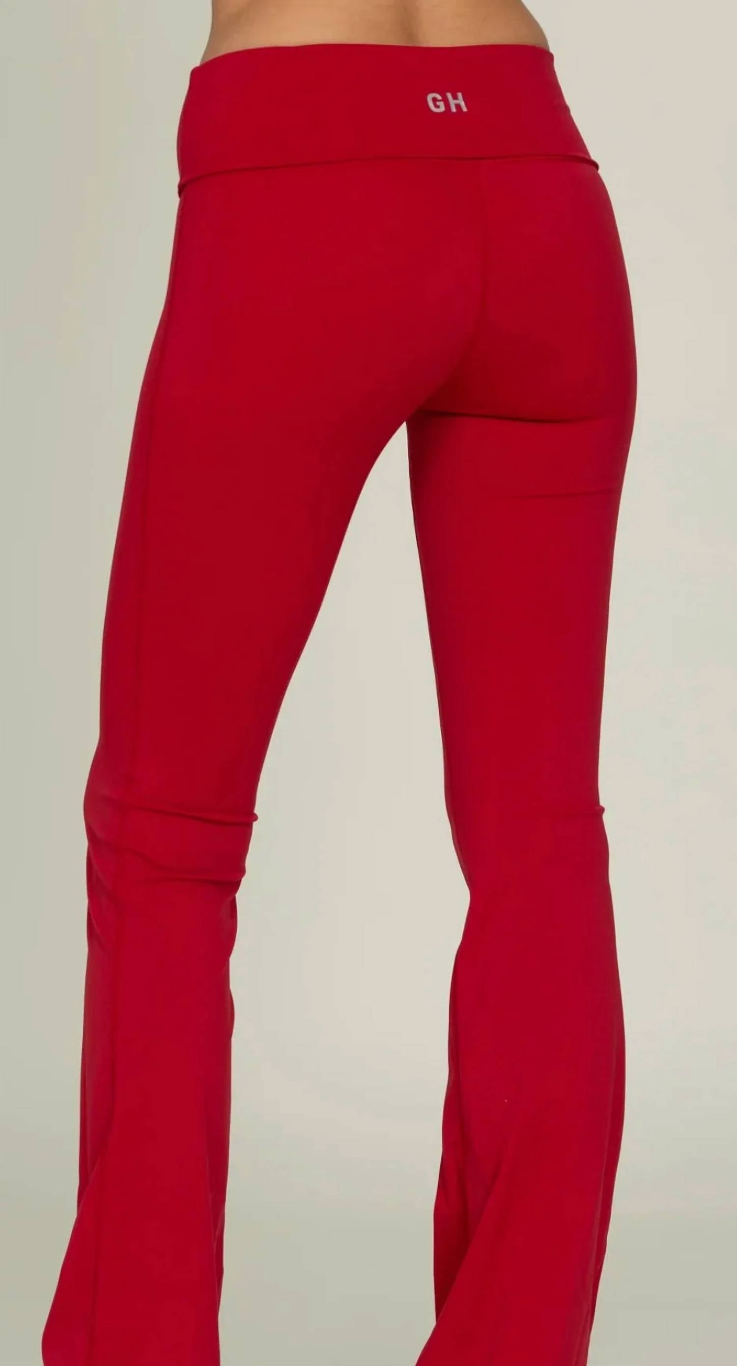 Gold Hinge - Essential Foldover Flare Pant