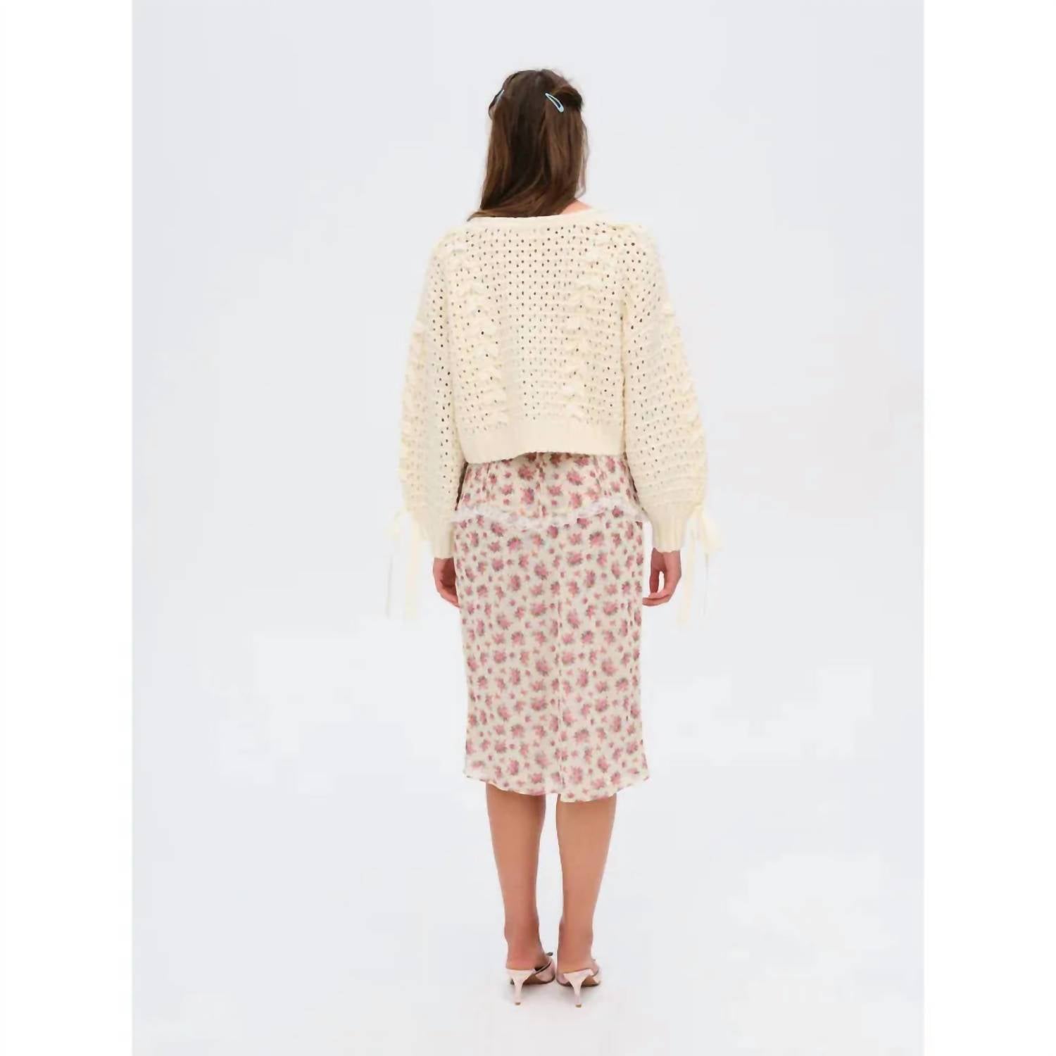 For Love & Lemons - Etienne Midi Skirt