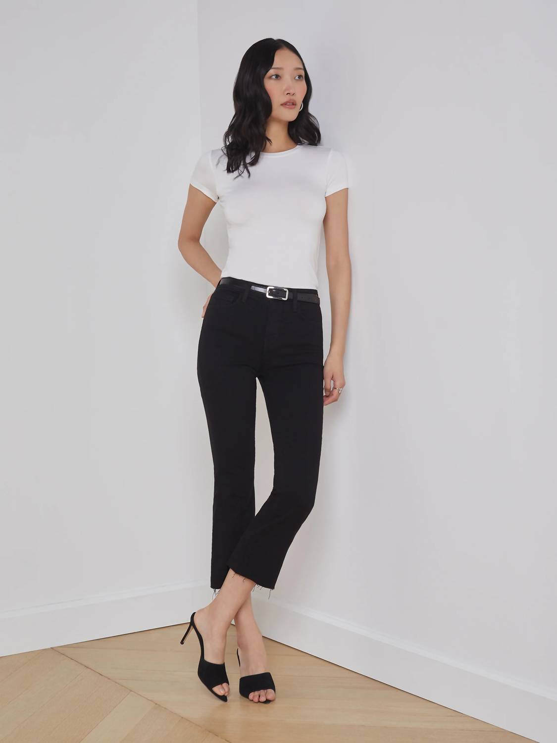 L'Agence - Kendra Cropped Flare Jean