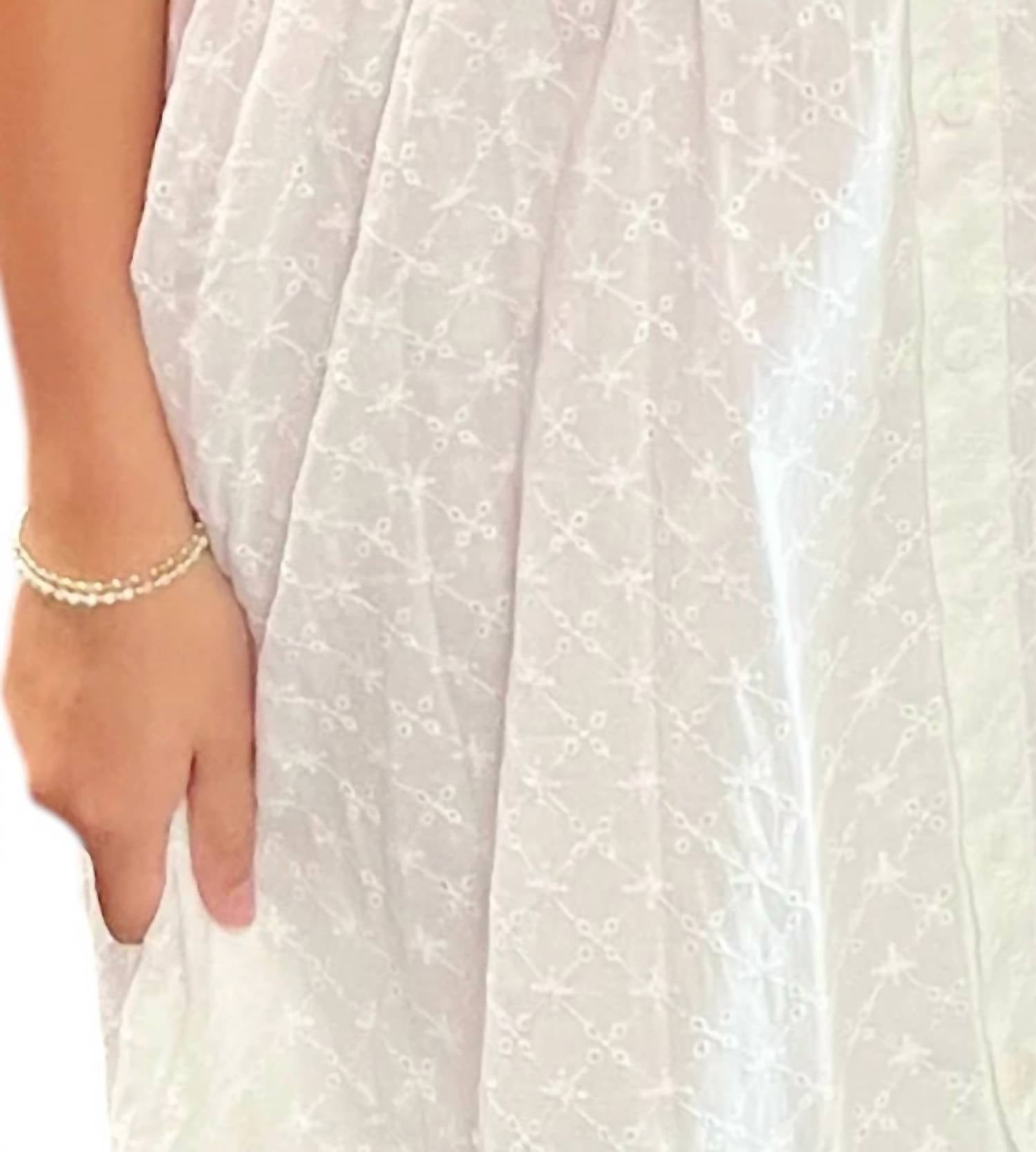 Hem & Thread - Eyelet Midi Dress