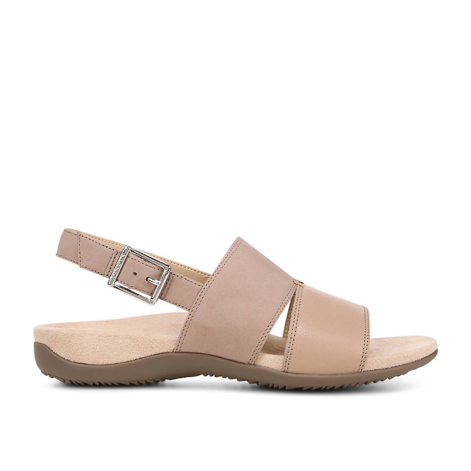 VIONIC Women's Morro Sandal in taupe - women's sandal