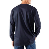 Carhartt - Men's Long Sleeve Cotton Henley T-shirt