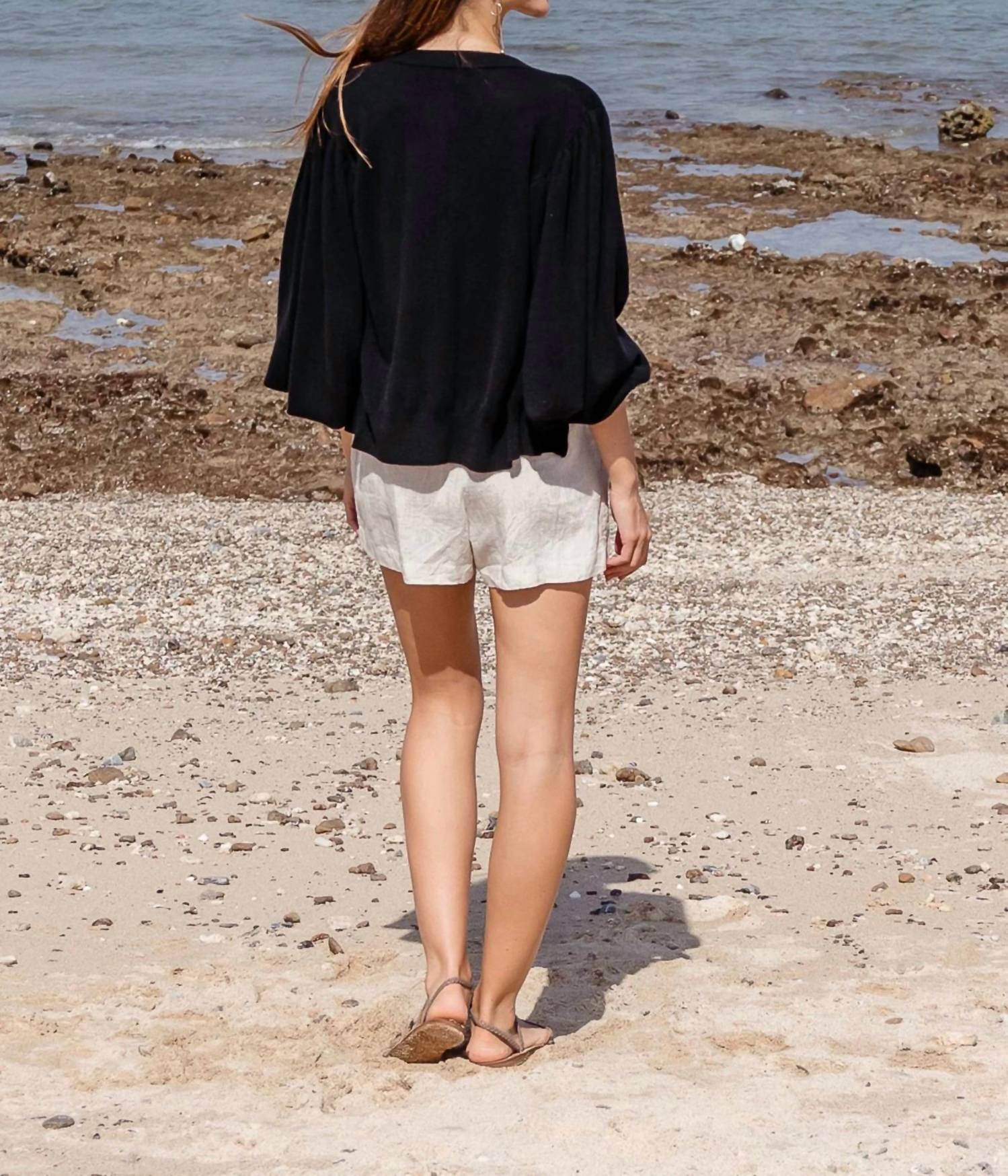 Scarlett Poppies - VOLUME SLEEVE FEMININE CASHMERE CARDIGAN