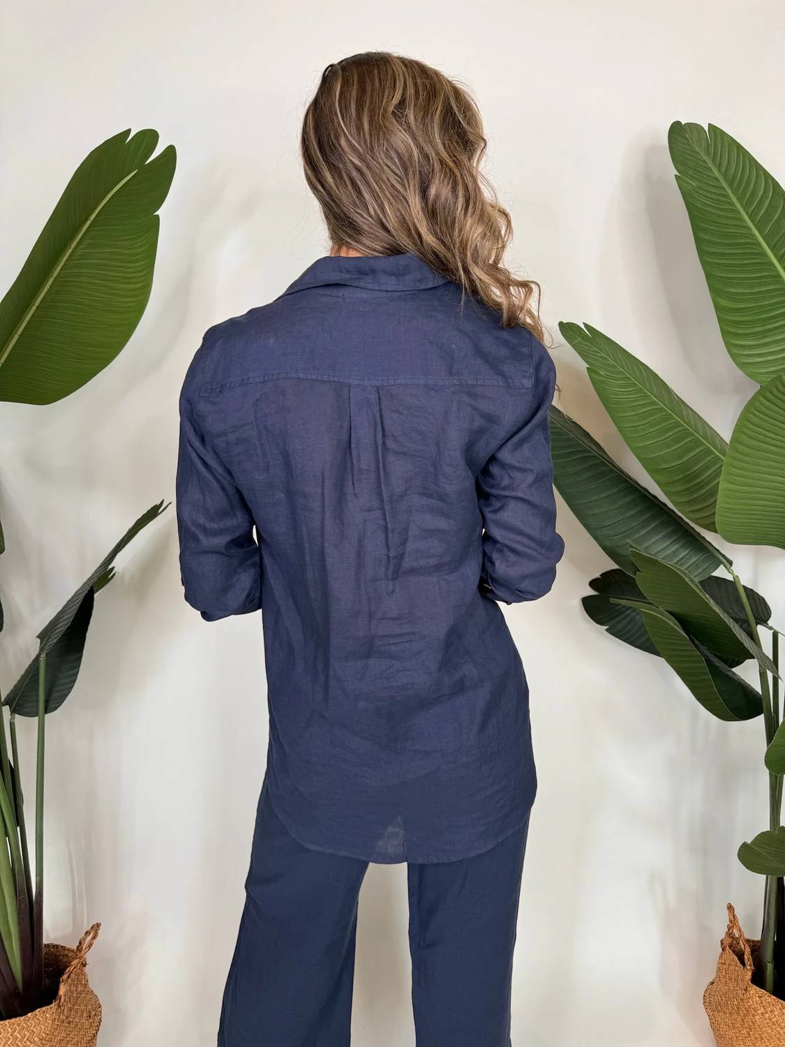Fresh Laundry - Linen Button Up Shirt