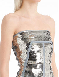 Rick Owens - Sequin Bustier Top
