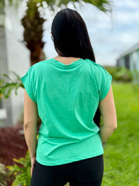 Coco + Carmen - Reese Cap Sleeve Top