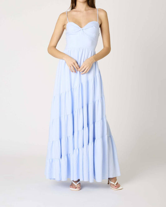 Cotton Candy La - Tiered Maxi Dress