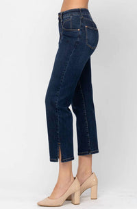 Judy Blue - Center Stage High Rise Cropped Denim Jeans