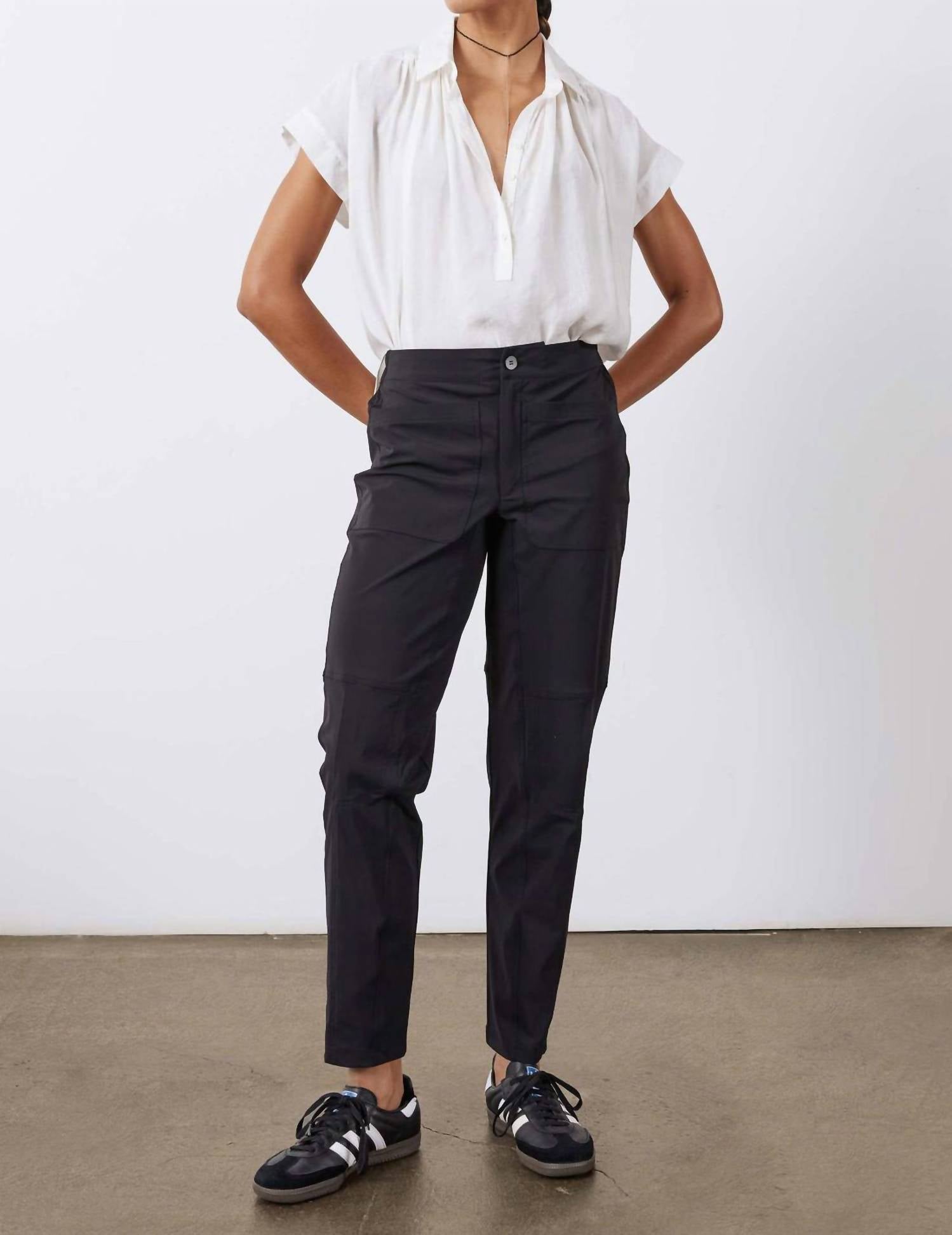 Ruti Everlasting Slim Pants in black - women's pants - view 4