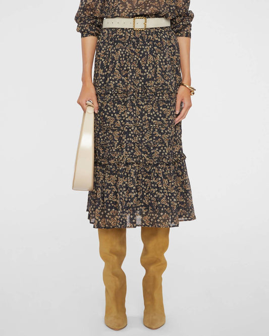 Isabel Marant - Diya Floral Midi Skirt