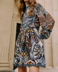 FARM RIO Balamana Mini Dress in multi - women's dress - view 4