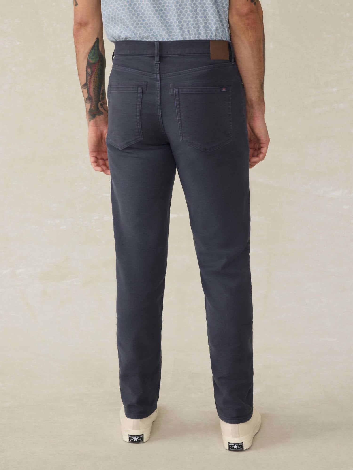Faherty - Stretch Terry 5 Pocket Pant