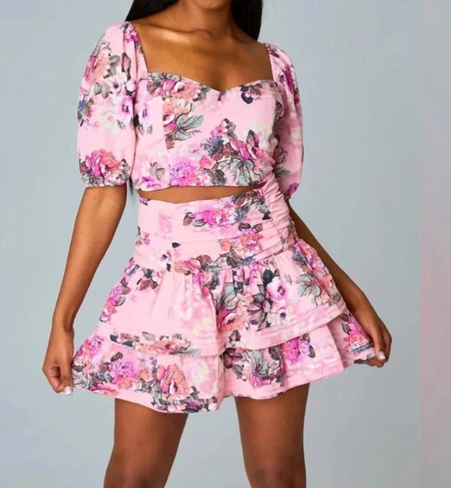 Buddylove - Williams Floral Skirt Set