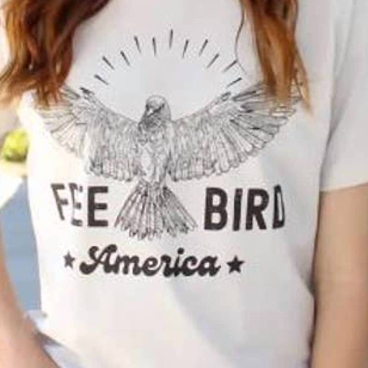 Glittering South - Freebird America Graphic Tee