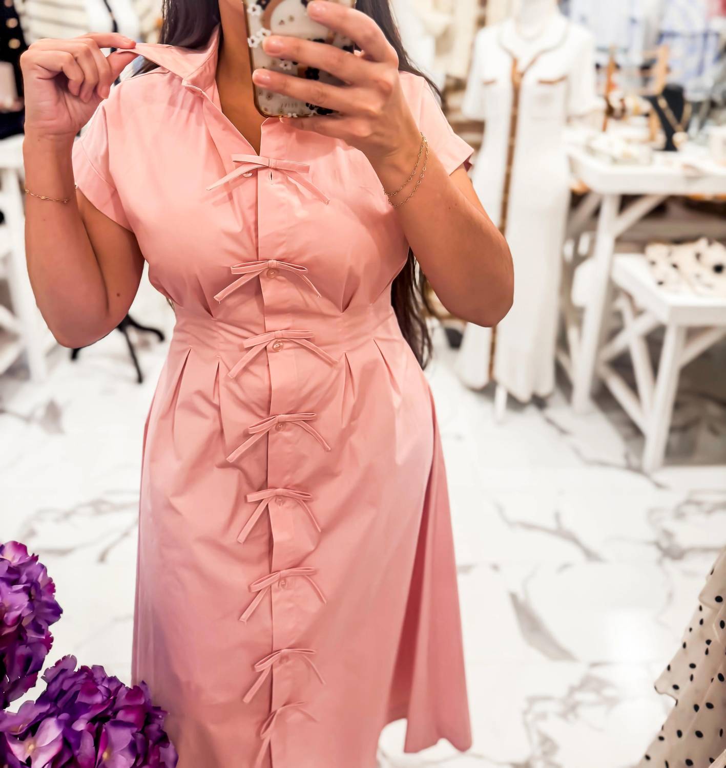 Zoe And Claire - Take A Bow Midi Dress