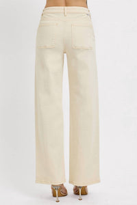 Risen - Tummy Control Mid Rise Baggy Ankle Jean