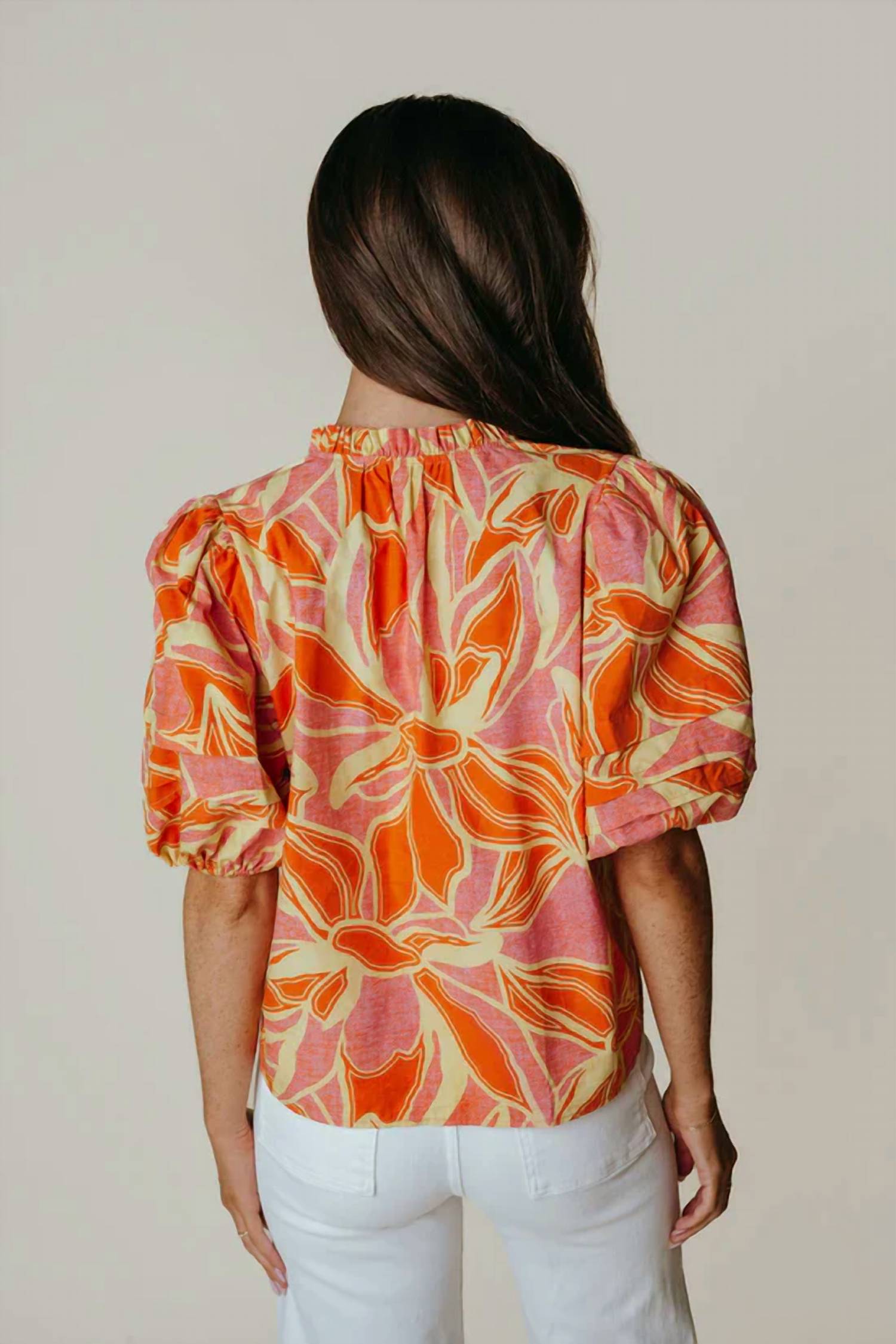 Laroque - Alix Ruffled Neckline Blouse