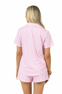 Katydid - Plaid Pajama Set