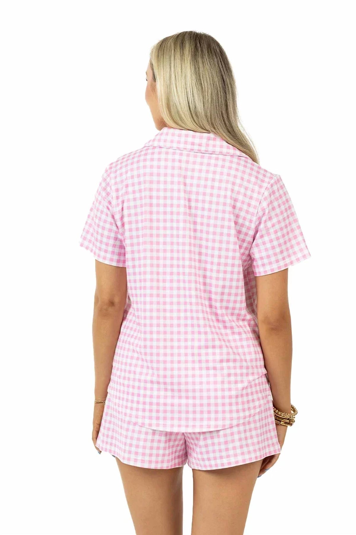 Katydid - Plaid Pajama Set